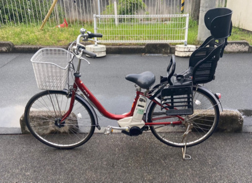 YAMAHA 電動自転車　子供乗せ付き