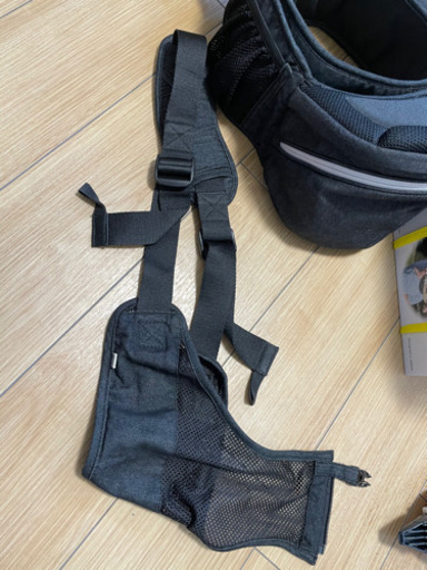 抱っこ紐　ポルバン　ヒップシート　シングルショルダー付き