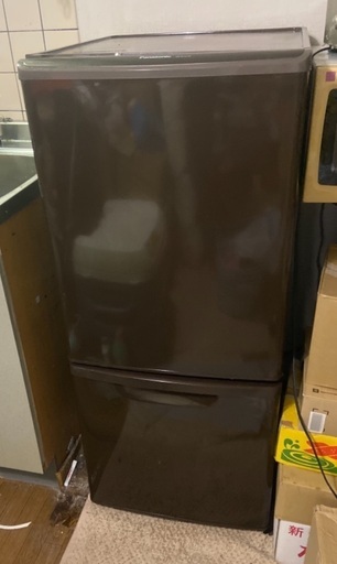 【終了】Panasonic  2ドア　138L 冷蔵庫　中古