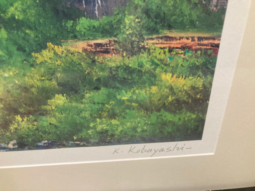 絵画　絵　風景画　風水