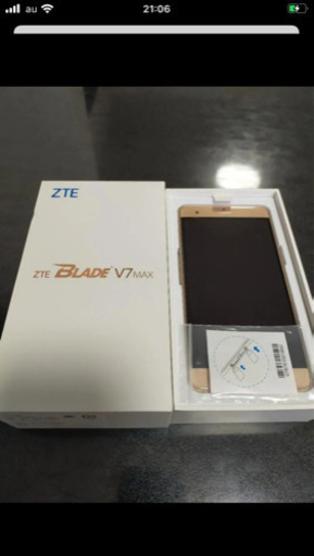 SIMフリー端末のZTE Blade V7 Max 美品