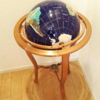 アンティーク　地球儀　人工大理石