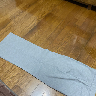 お値下げ中　新品　UNIQLO ワイドパンツＬ　グレー　
