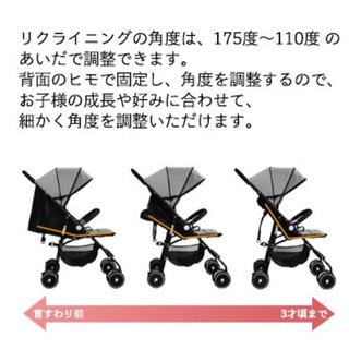 アンジュマリスィウ ベビーカーの画像