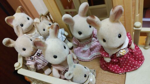 大田区　品川区 シルバニアファミリー　他ドールハウス　まとめて　除菌済み