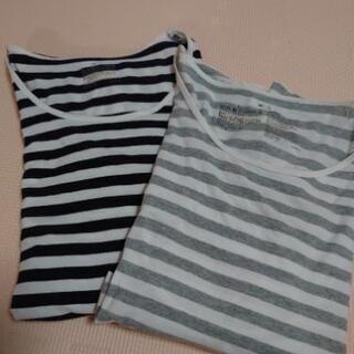 無印良品　M~L　授乳トップス　長袖２枚