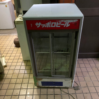 サッポロビール　冷蔵ショーケースの画像