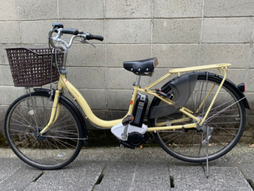 【電動自転車】美品❗️ヤマハ　パスナチュラ26インチ　新品バッテリー付　若林自転車　膳所　SALE中❗️