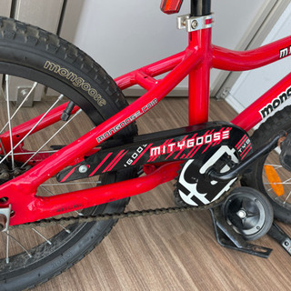 子ども用自転車(補助輪付き)の画像