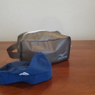 水泳帽　ビニール製ポーチ