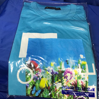 Tシャツ　24時間テレビ　水色　M 未開封
