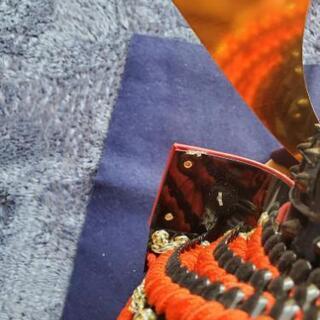 立雛(有名人形作家の限定品)と兜のセットの画像