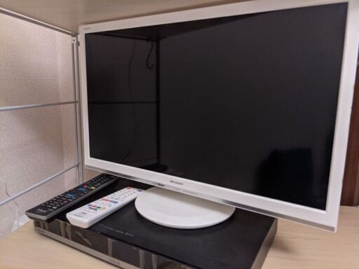 【決まりました】24型テレビとレコーダーのセット！