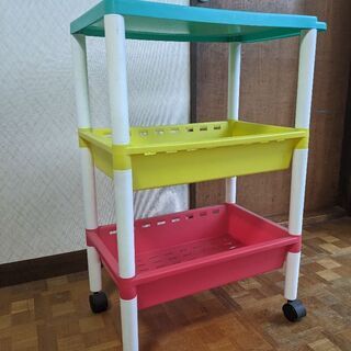 【5/15まで】プラスチック3段ラック