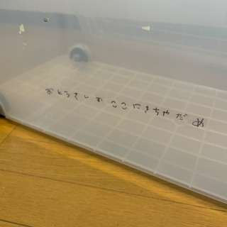 【お相手が決まっています】収納ボックス×2の画像
