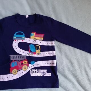 ★美品★長袖Tシャツ　車柄90サイズ