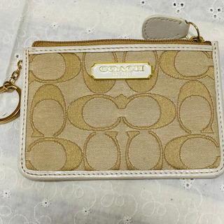 （終了）美品　COACHコイン小物カードケース　2
