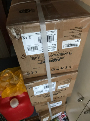 【新品未開封】壁掛けスピーカー　BOSE DS16S W ホワイト (4本)