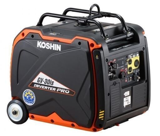 工進 インバーター発電機 GV-30is　メーカー直送で送料無料