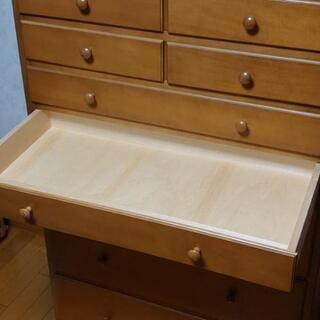 カリモク家具 整理ダンスの画像