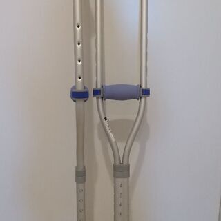 松葉杖 お譲りします(対応身長137cm～157cm)