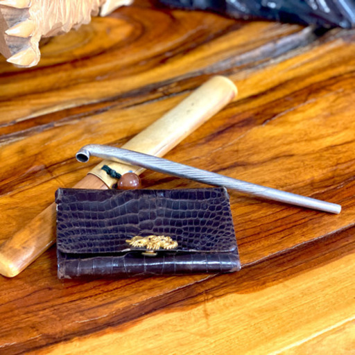 骨董品　ケース付きのキセル