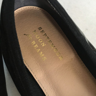 【美品】リボンパンプス BEAMS ビームス 22.5〜23㎝の画像