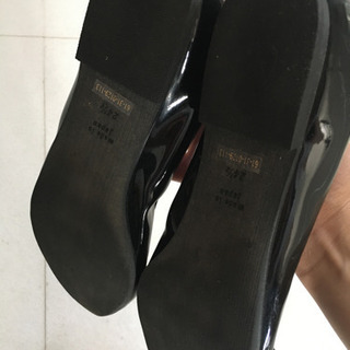 【美品】リボンパンプス BEAMS ビームス 22.5〜23㎝の画像