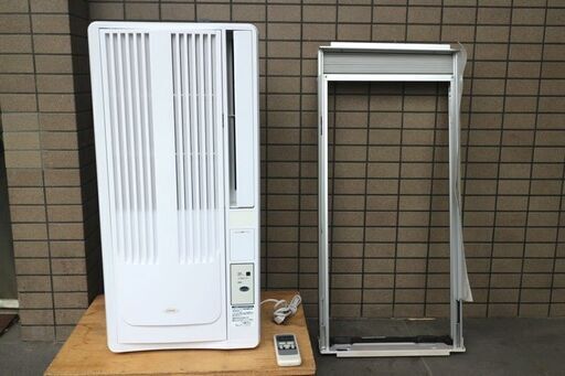 広島市内配達無料 WA01 ◆20年 美品◆コイズミ ウインドエアコン EWA-1905E8 窓用エアコン