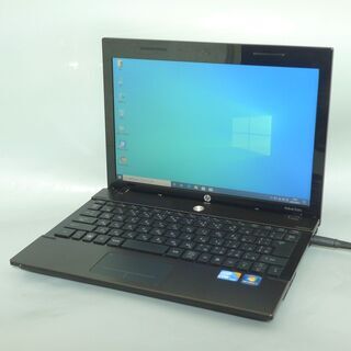 1台限定 送料無料 ノートパソコン 中古動作良品 Windows10 12.1型 HP 5220m Core i5 4GB 320G 無線LAN Bluetooth LibreOffice 即使用可能