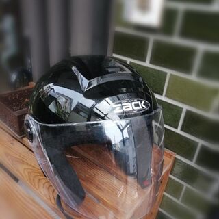 【通学　通勤】JETヘルメットZR-20　【ZACK　TNK工業製】の画像