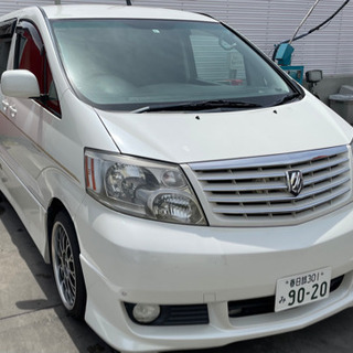アルファード3000ccすぐ乗れます！25万円+月割自動車税のみ！
