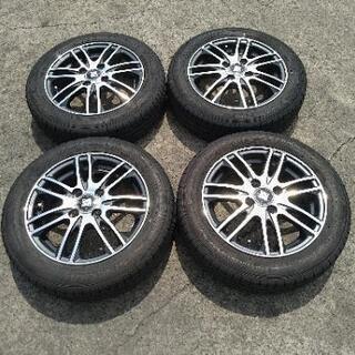 【来店取付OK】 中古タイヤ&アルミセット 155/65R14 軽自動車用