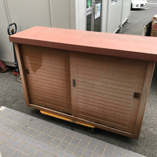 【値下げ 0円】ヨドコウ　小型物置　窓下におけるサイズ