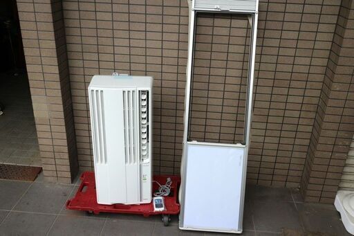 広島市内配達無料 WA02 ◆19年製◆コロナ ウインドエアコン CW-1619 4-6畳 窓用エアコン ウィンド