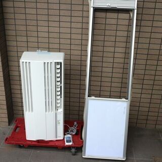 広島市内配達無料 WA02 ◆19年製◆コロナ ウインドエアコン CW-1619 4-6畳 窓用エアコン ウィンド