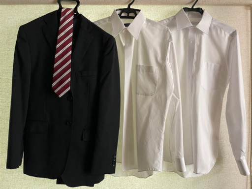 【就活・インターンに！】黒スーツセット