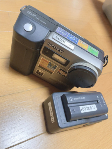 ソニーのフロッピーデジカメ