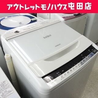 y　HITACHI　ビートウォッシュ　洗濯機　BW-V80A　2016年製 全自動洗濯機 BW-V100A・BW-V90A・BW-V80A・BW-V70A ： 洗濯機