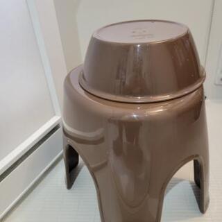 【取引完了】お風呂のイスと桶の画像