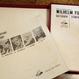 クラッシックLPレコード5枚一括 「GREAT CONDUCTORS OF The CENTURY」 WEINGARTNER / MENGELBERG / FURTWANGLER / TOSCANINI / WALTERの画像