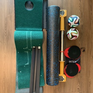 フォームローラー＋サッカーボール＋パターマット＋ブルーワーカー