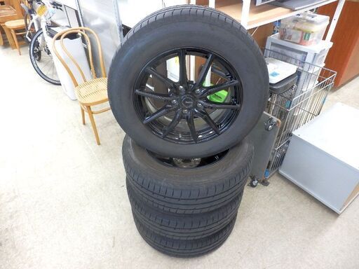 205/65 R16 ブリヂストン エコピア EX20 2015年製 4本セット ホイール G.Speed G02 5穴 BRIDGESTONE ECOPIA 札幌 西野店