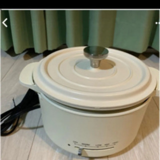 YAMAZEN 電気グリル鍋 EGD-D650 白