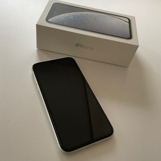 最終値下げ】iPhone XR ホワイト 128GB