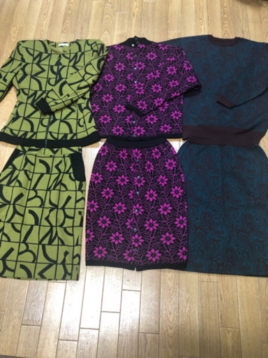 【美品】ニット生地⭐︎セットアップ