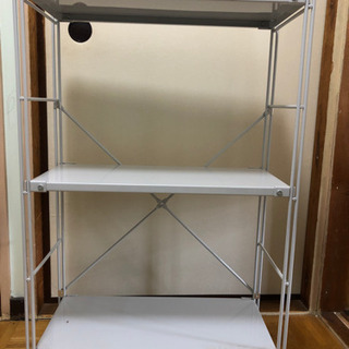 無料　金属製ラック53×24×82
