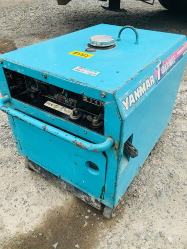 ヤンマー　溶接可発電機　エンジン溶接機　YGW150SS 他機械出品中