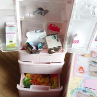 リカちゃん 冷蔵庫&ショッピングモールの画像