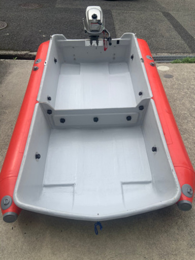 ミニボート、サイドフロート、ドーリーセット